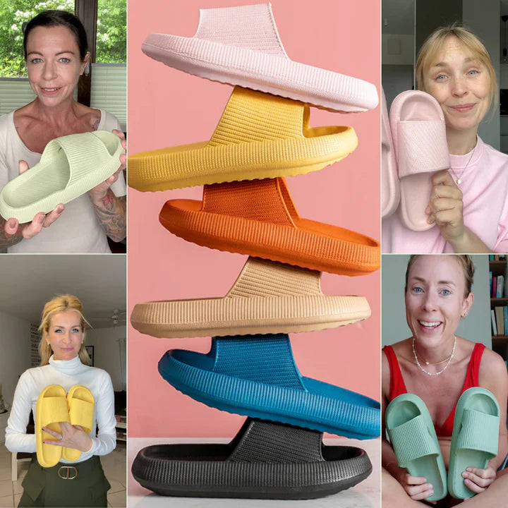Bebealy Women’s Summer Indoor Slippers – Non-Slip, Breathable & Ultra-Comfortable