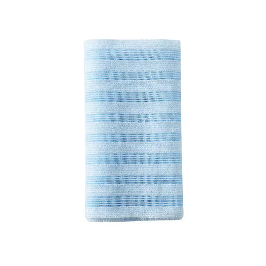 Antibacterial shower towel with scrub