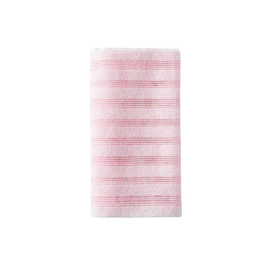 Antibacterial shower towel with scrub