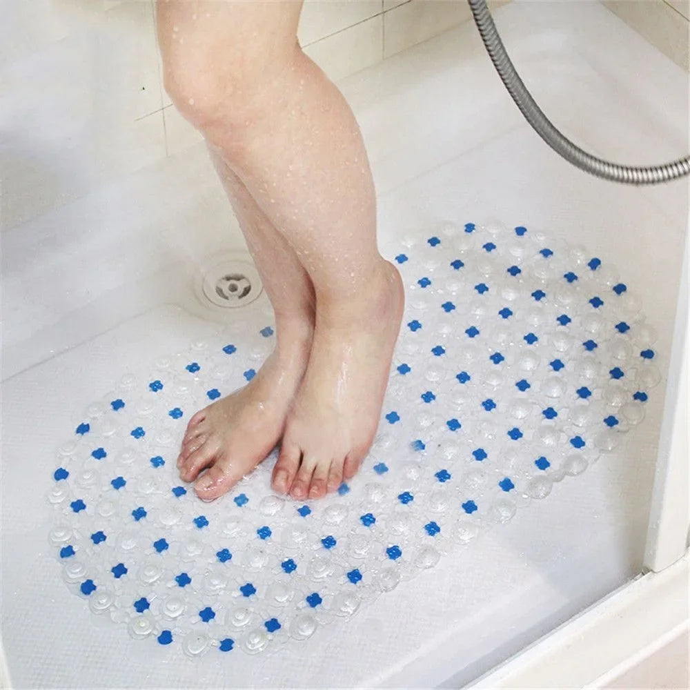 Non-slip PVC bath mats